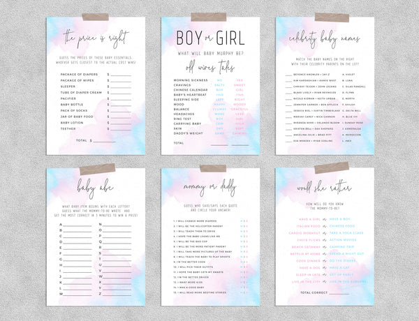 gender-reveal-game-templates-bundle-baby-shower-games-instant-downloa-paperandthings for Free Printable Gender Reveal Games Gender Reveal Game Templates Bundle, Baby Shower Games Instant Downloa | paperandthings for Free Printable Gender Reveal Games